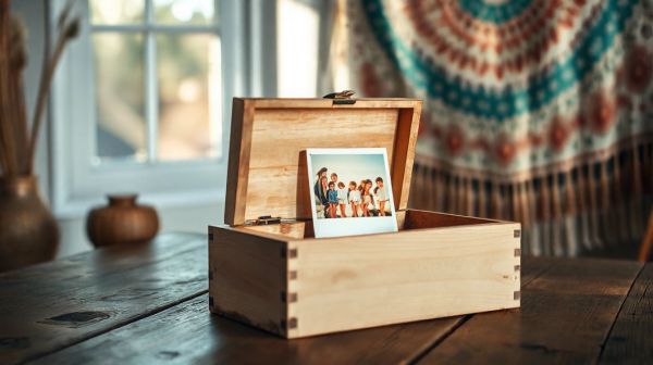 5 idées créatives avec une boîte à photo pour vos souvenirs