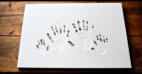 Créez un tableau empreinte main famille pour des souvenirs durables