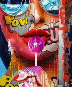 Tableau pop art et urbain