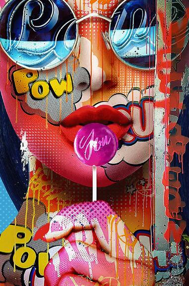 Tableau Street Art Pop Art